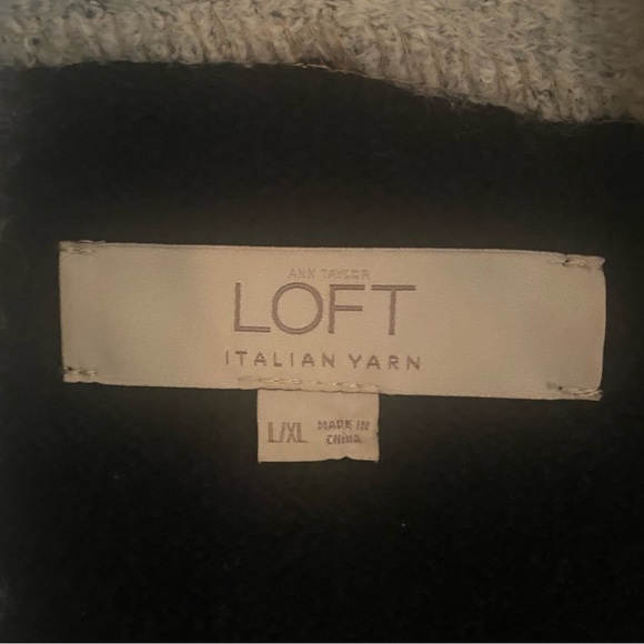 Stylish, neutral LOFT longline cardigan, perfect for fall! Size L/XL - Picture 2 of 4